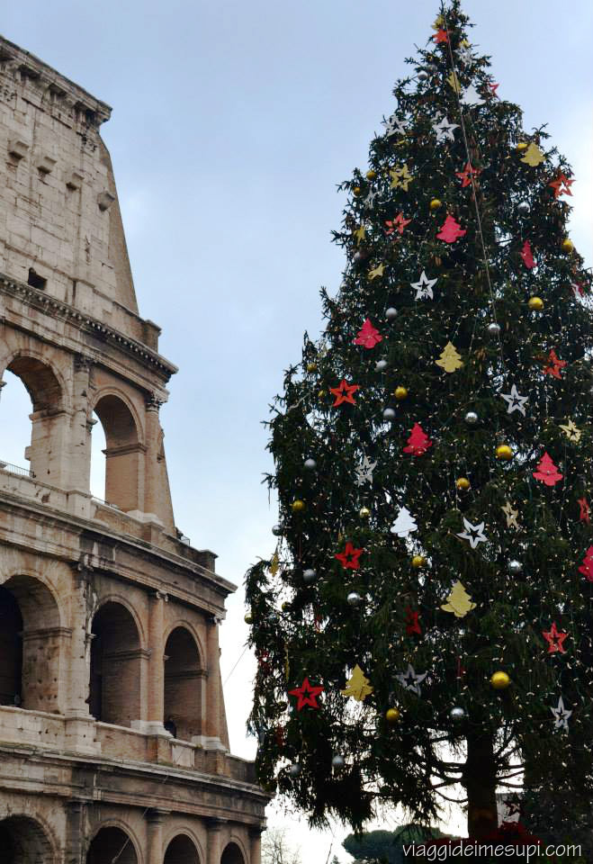 Natale a Roma Colosseo