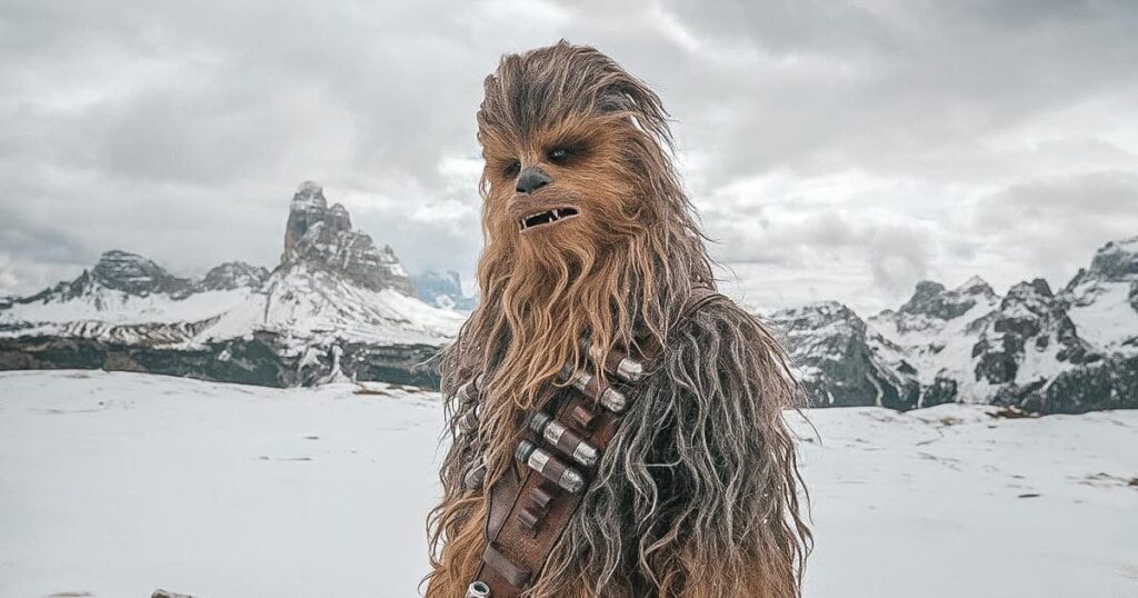 Luoghi Star Wars in Italia: Chewbacca sulle Dolomiti 